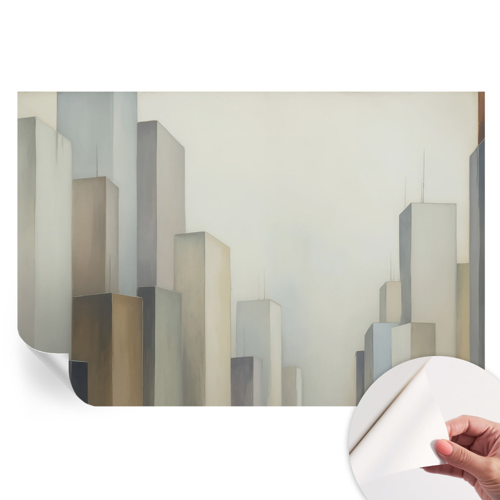 Samolepicí fotografická tapeta Městské mrakodrapy