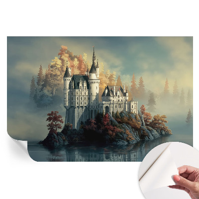 Samolepicí tapeta do obývacího pokoje Pohádkový hrad