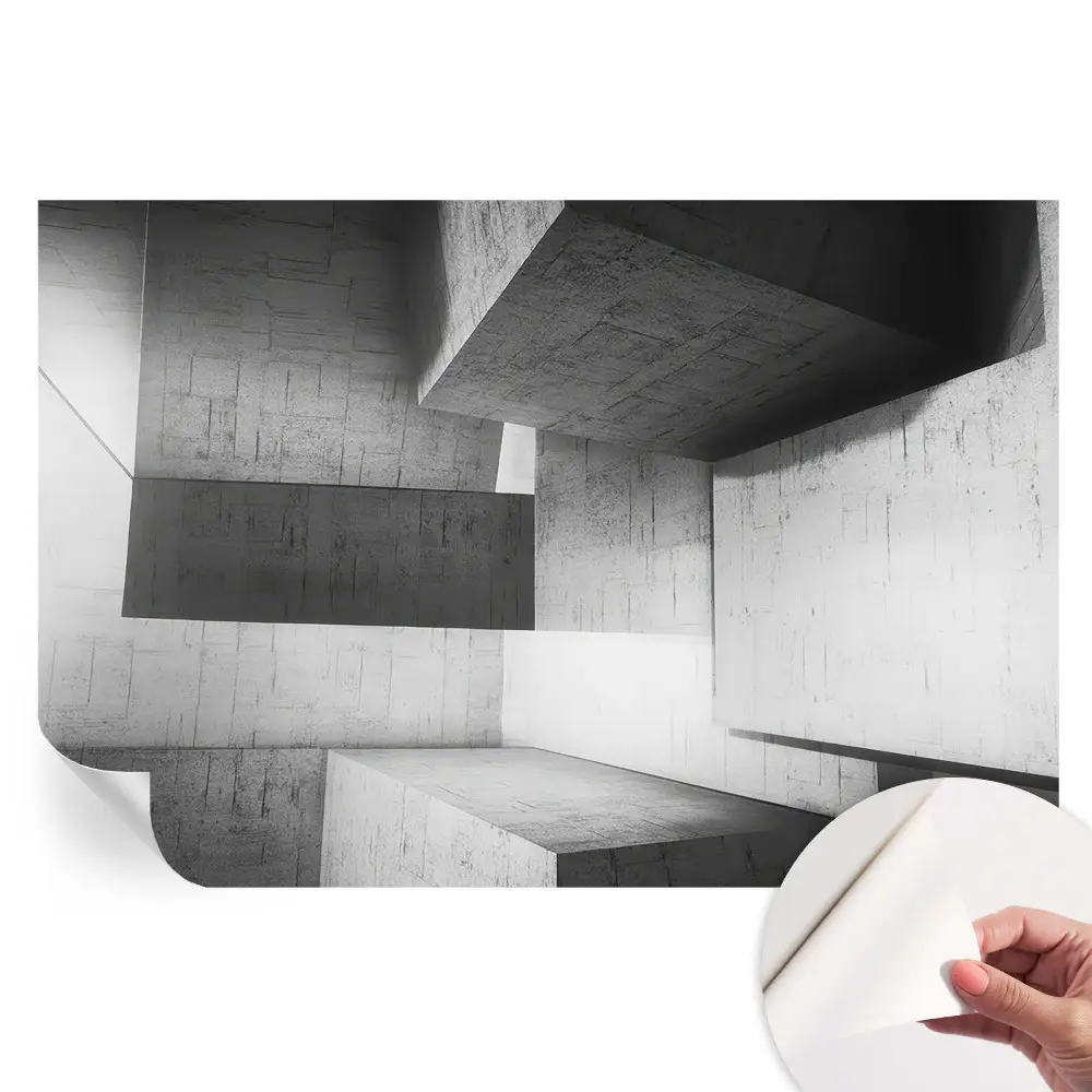 Samolepicí fototapeta Geometrické sochy