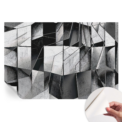 Moderní fototapeta do obývacího pokoje Geometrická abstrakce