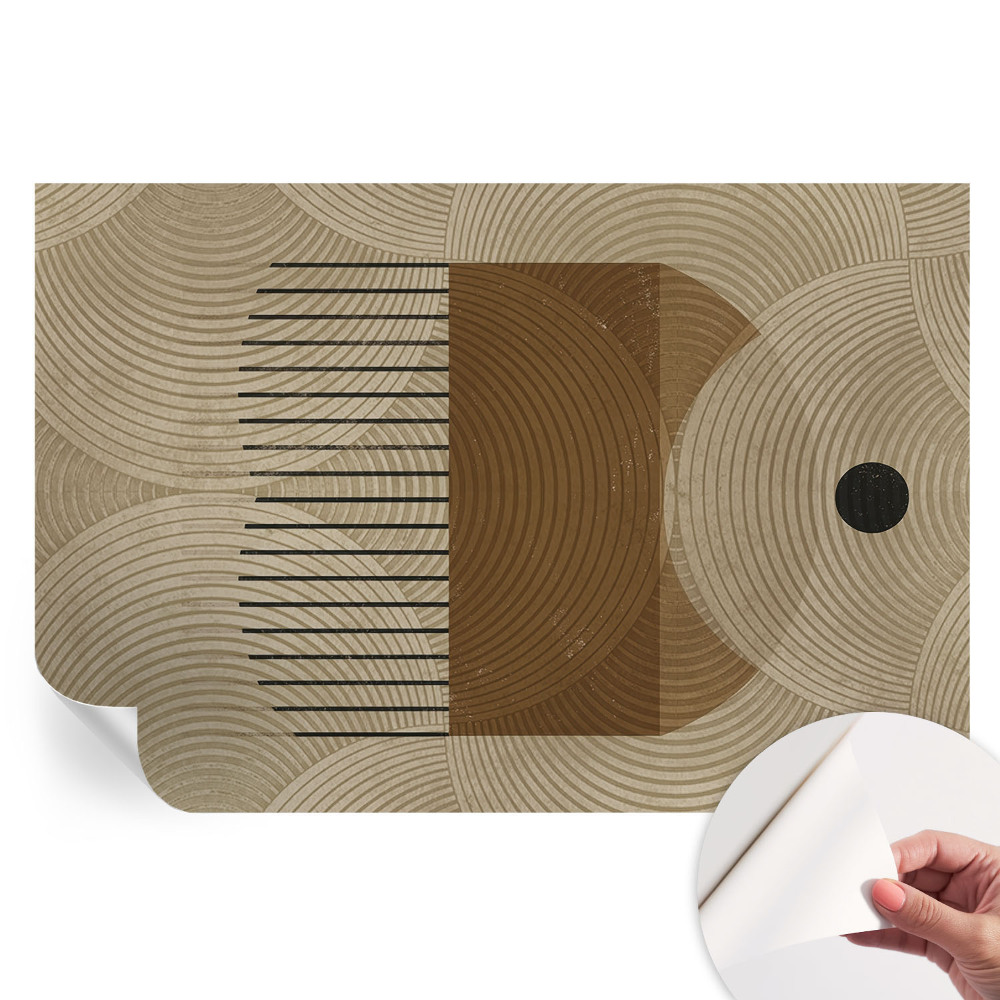 Samolepicí fototapeta Geometrie harmonie