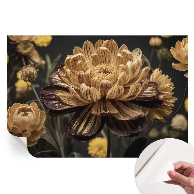 Samolepicí fototapeta na zeď Květinová elegance