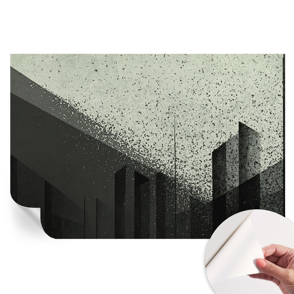Samolepicí fotografická tapeta Geometrie města