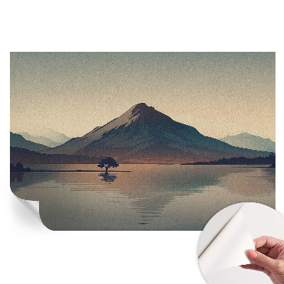 Samolepicí fototapeta Horská krajina