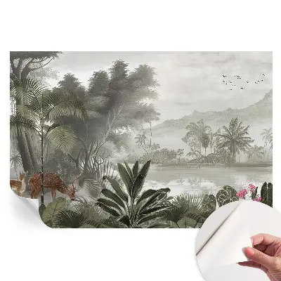 Samolepicí fototapeta Tropická oáza
