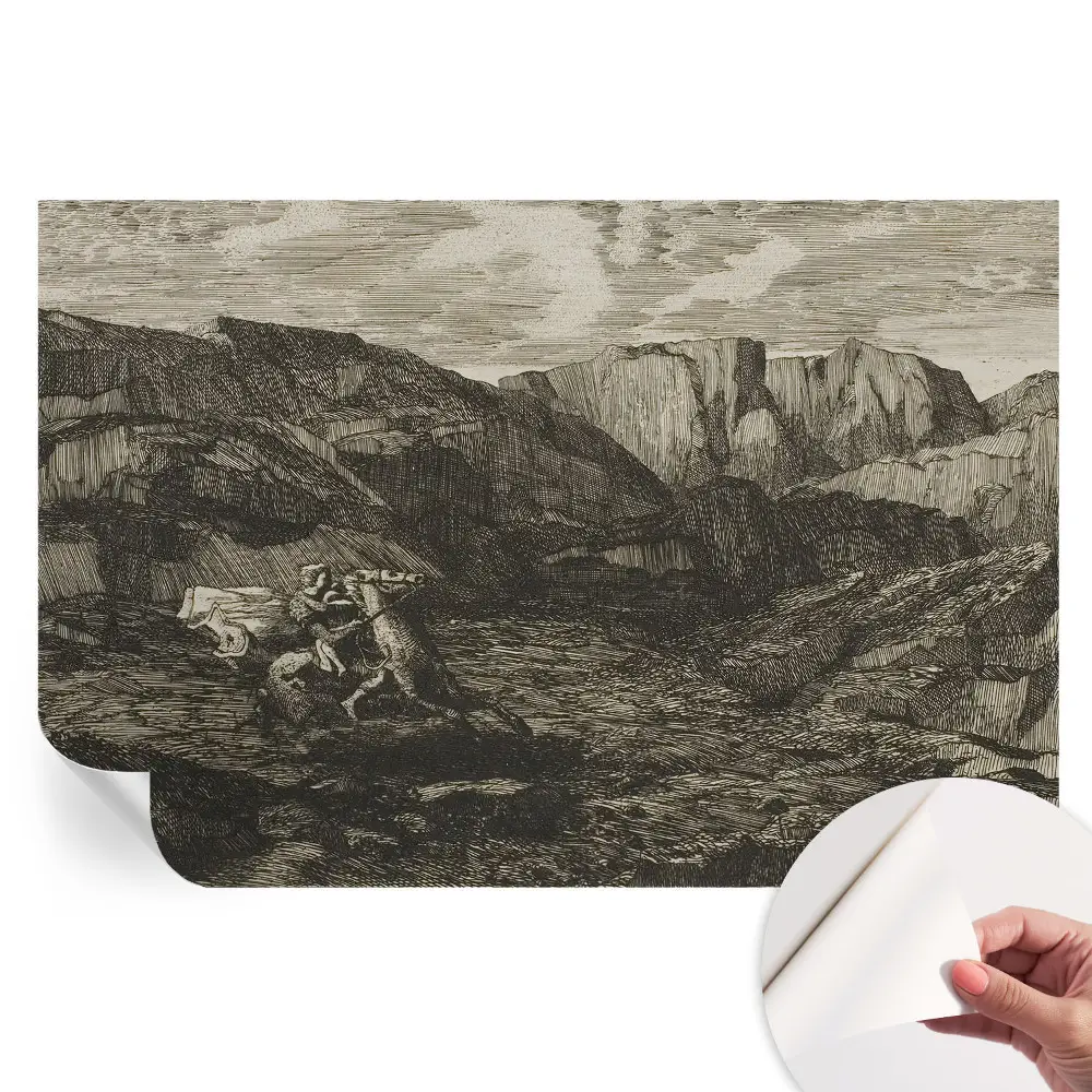 Samolepicí fototapeta Horská cesta