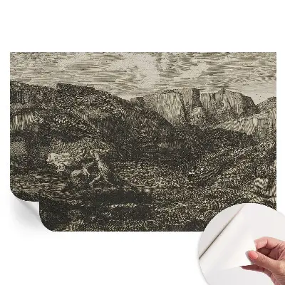 Samolepicí fototapeta Horská cesta