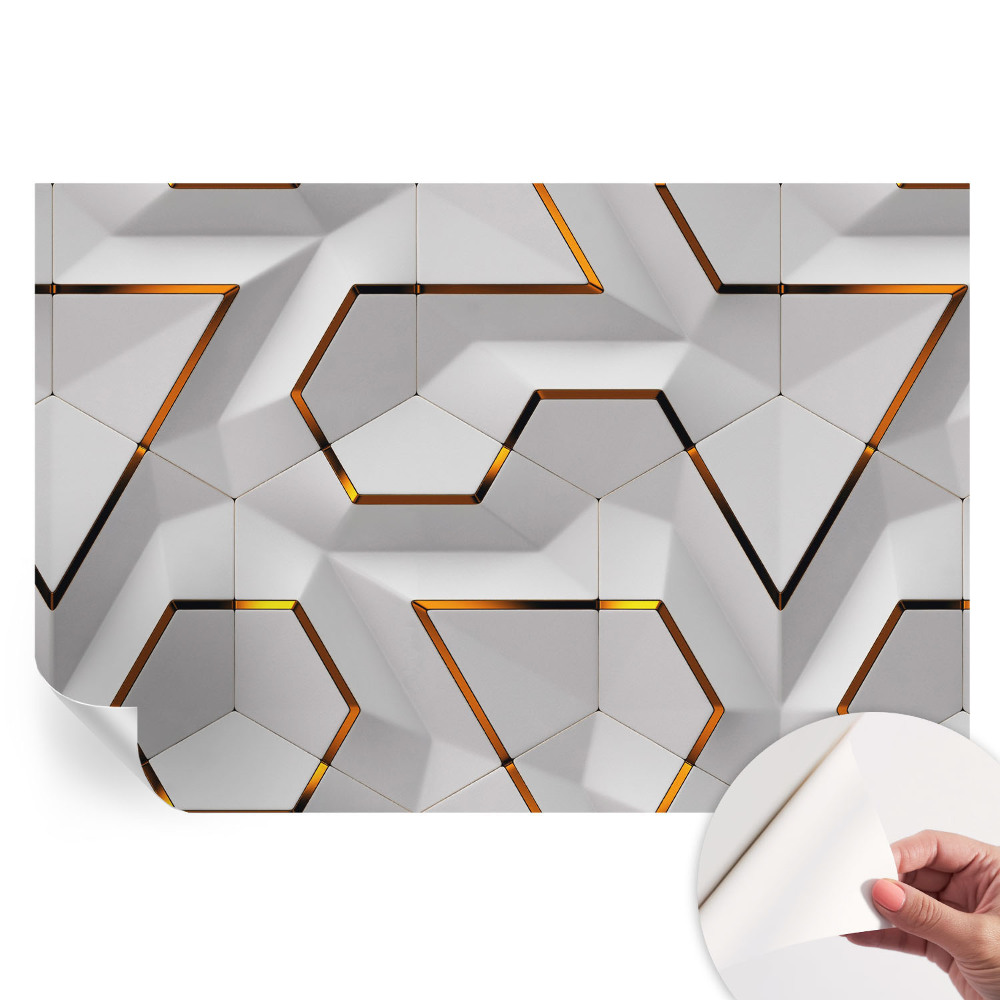 Samolepicí fototapeta Moderní geometrie