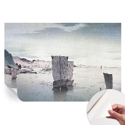 Samolepicí fototapeta námořní scenérie do ložnice