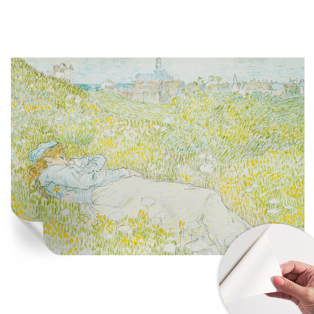 Samolepicí fototapeta do ložnice Jarní relaxace