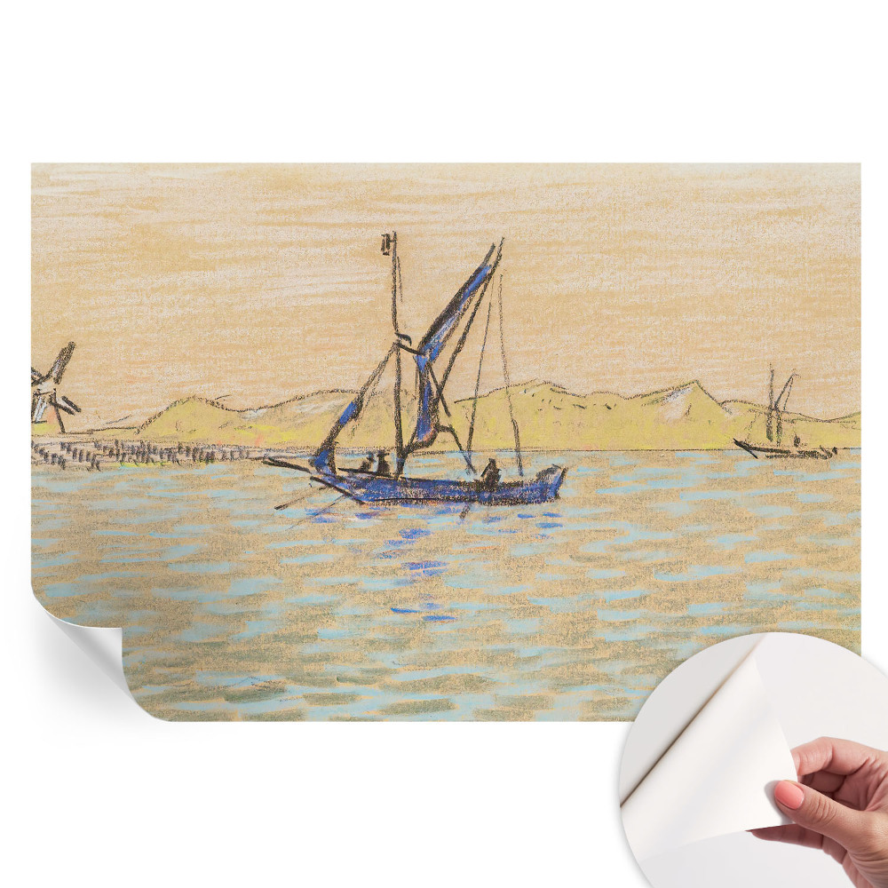 Moderní fototapeta do obývacího pokoje Moře míru