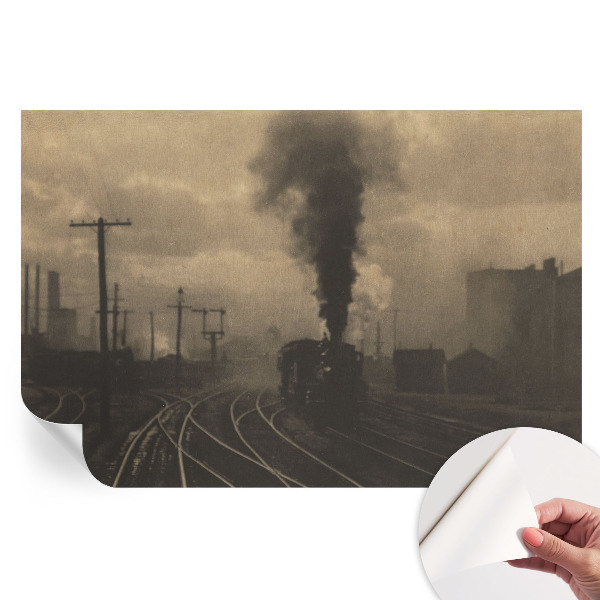 Moderní fototapeta do obývacího pokoje Průmyslová krajina