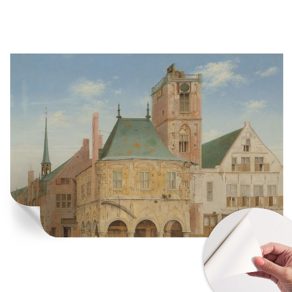 Moderní fototapeta na zeď Historická radnice do obývacího pokoje