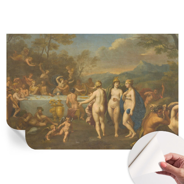 Samolepicí fototapeta do ložnice Starověký svátek