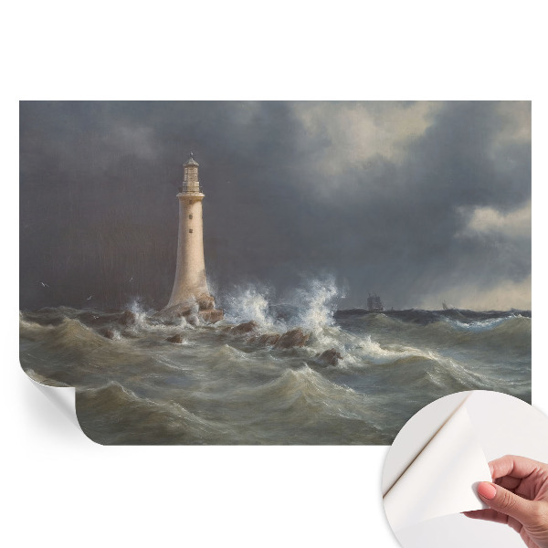 Moderní fototapeta do obývacího pokoje Mořské bouře