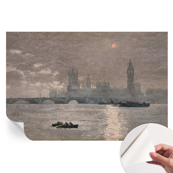 Samolepicí fototapeta do ložnice Noční panorama