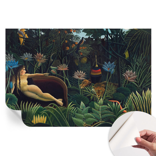 Samolepicí tapeta do obývacího pokoje Exotická džungle