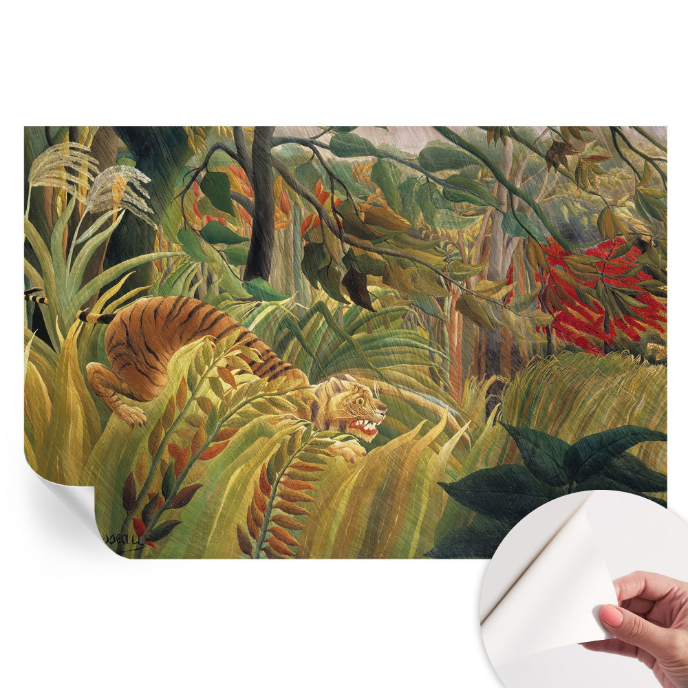 Samolepicí fotografická tapeta Exotický tygr