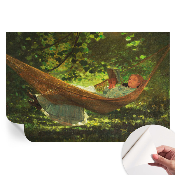 Samolepicí fototapeta Relaxace v houpací síti