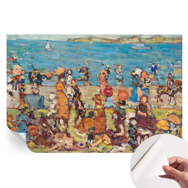 Samolepicí fotografická tapeta Plážová scéna