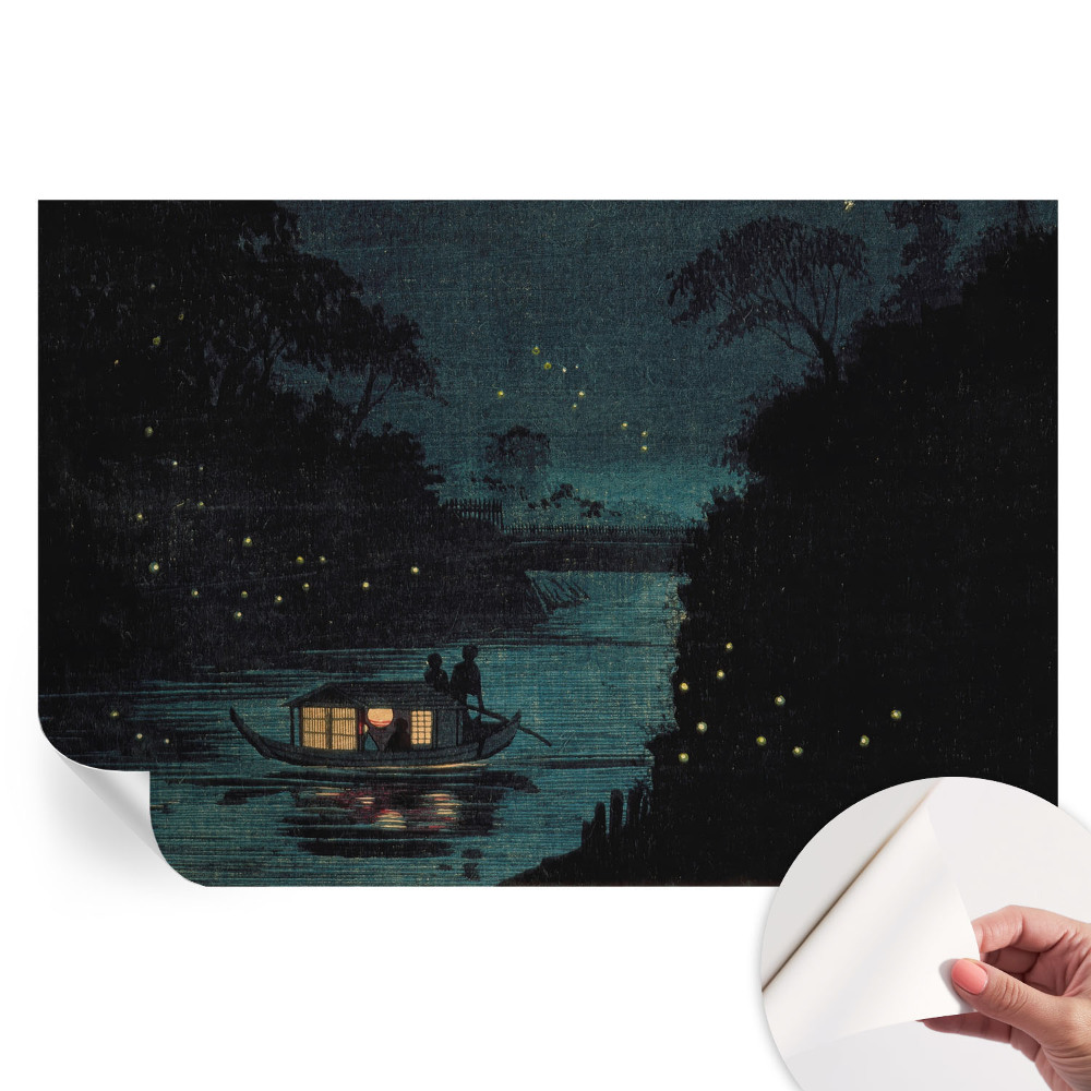 Samolepicí fototapeta do ložnice Večerní světla