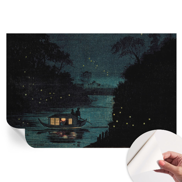 Samolepicí fototapeta do ložnice Večerní světla