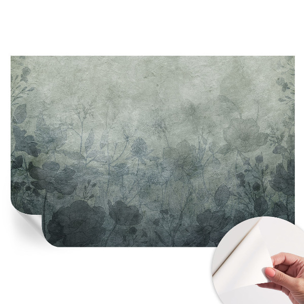 Samolepicí fototapeta do ložnice Elegance rostlin