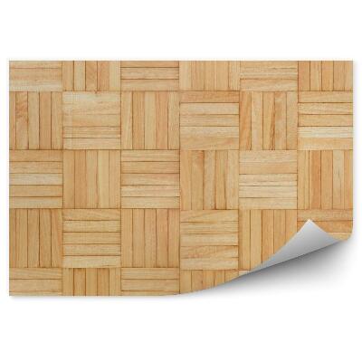 Fototapeta na zeď Dřevěný vzor světle hnědé pruhy