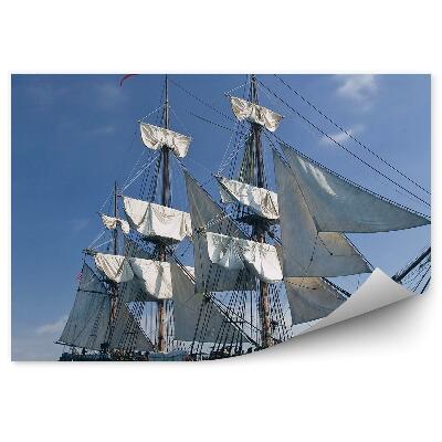 Fototapeta Plachetnice oceán město pozadí