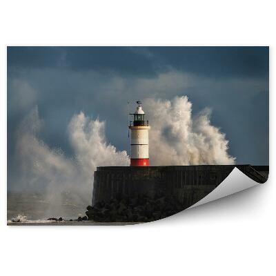 Fototapeta Vlny majákové bouře