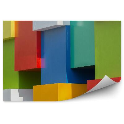 Samolepící fototapeta Barevné geometrické tvary