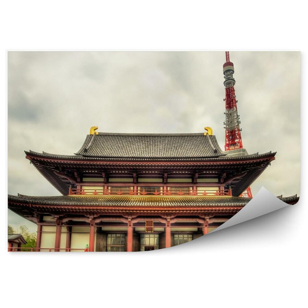 Samolepící tapeta Pohled z ptačí perspektivy Tokio Japonsko