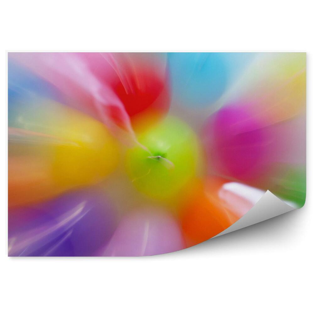 Fototapeta na zeď Barevné balónky na pozadí