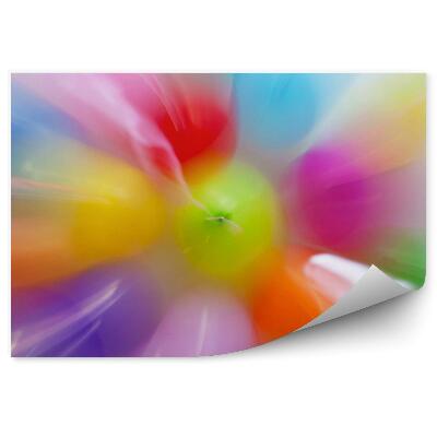 Fototapeta na zeď Barevné balónky na pozadí