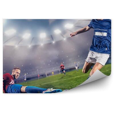 Fototapeta na zeď Akce na fotbalovém hřišti