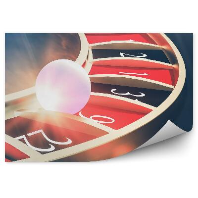 Fototapeta na zeď Kulička pro štěstí v ruletě