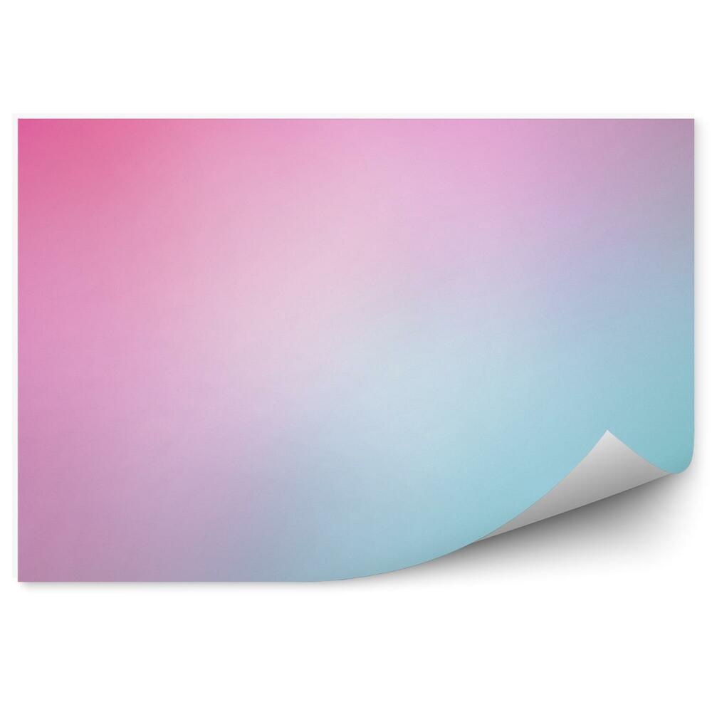 Samolepící fototapeta Mořská růžová rozmazaný gradient