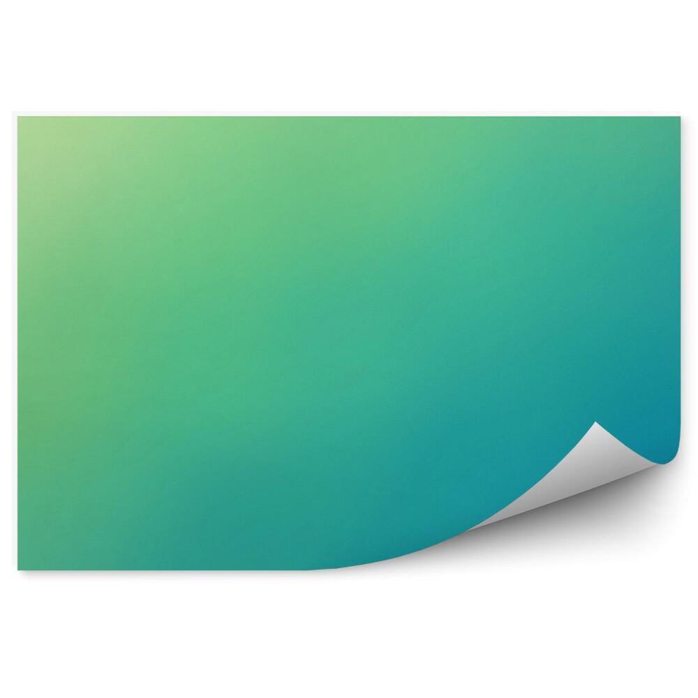 Fototapeta Rozmazaný gradient modrá žlutá zelená