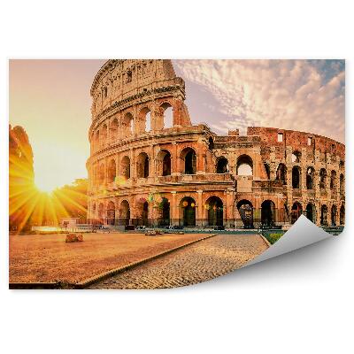 Fototapeta na zeď Ranní slunce Itálie budovy města