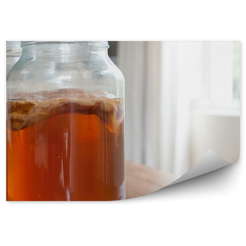 Tapeta Čajové sklenice kuchyňský stůl