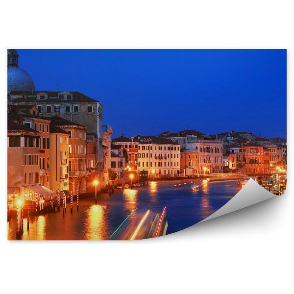 Samolepící fototapeta Itálie Benátky architektura soumrak světla