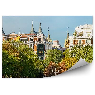 Fototapeta na zeď Zahrady Španělsko zasadí městskou architekturu