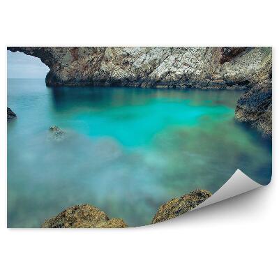 Fototapeta na zeď Mořská laguna s kamenným obloukem Řecko