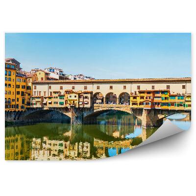 Tapeta Palazzo Pitti zahrada BoBoli budovy příroda nebe mraky Florencie