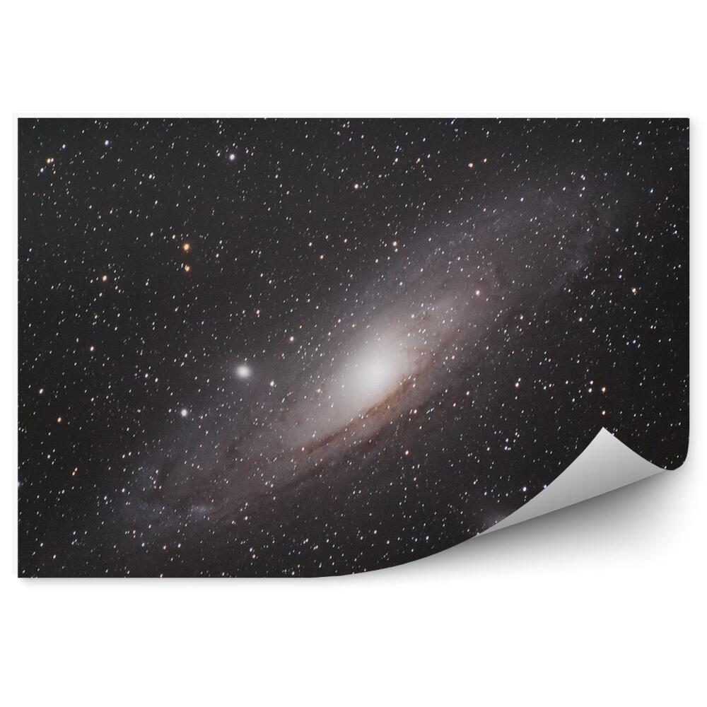 Fototapeta na zeď Modrozelený obraz hvězd galaxie
