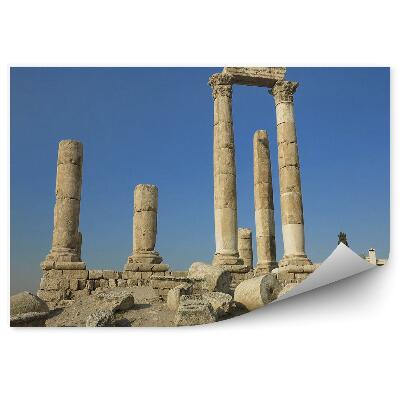 Fototapeta na zeď Jordánské ruiny městské sloupy