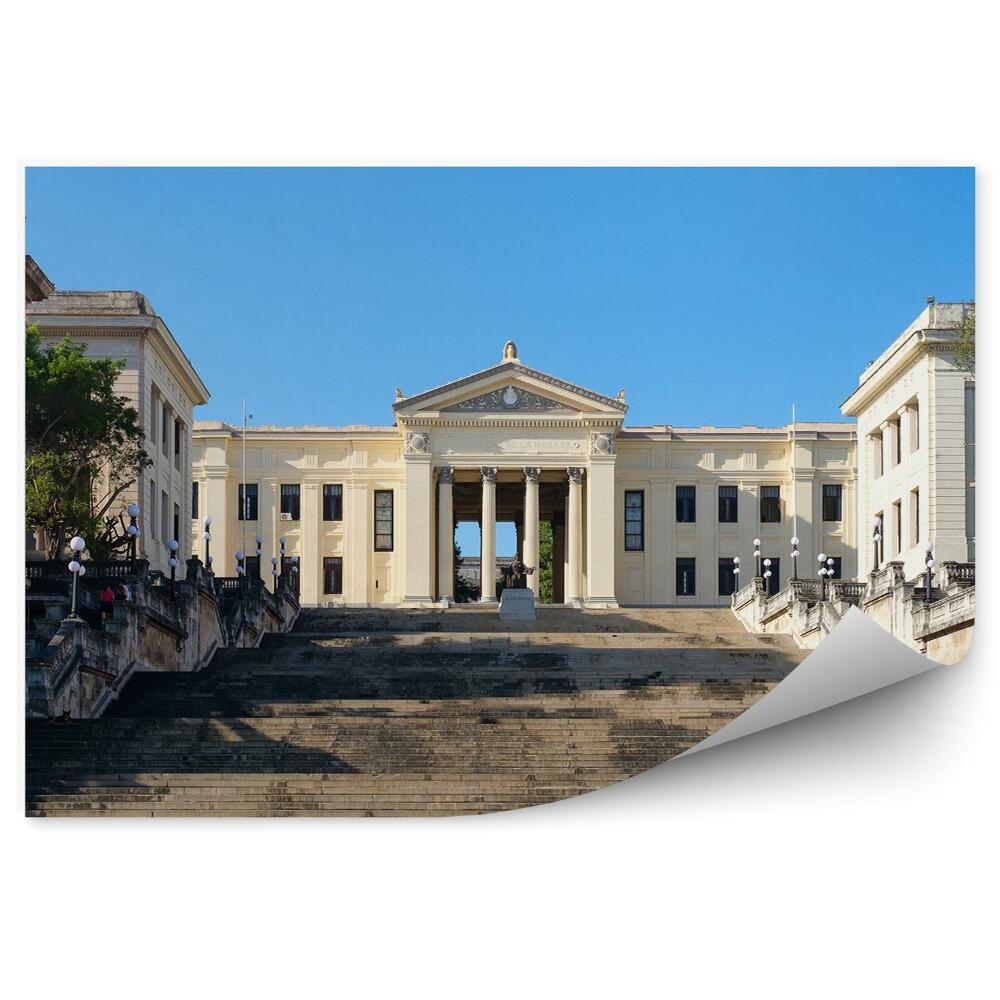 Fototapeta na zeď Havanská univerzita Kuba budova