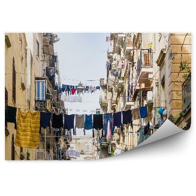 Fototapeta Středověká pevnost Neapolský záliv mořské stavby sopka Neapol Itálie