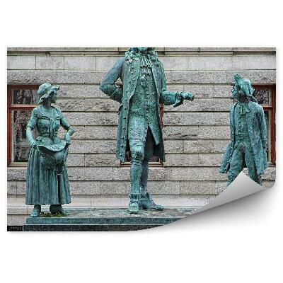 Fototapeta Památník Norsko Ludwig Holberg město budova