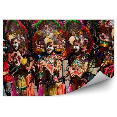 Fototapeta na zeď Taneční karnevalový průvod